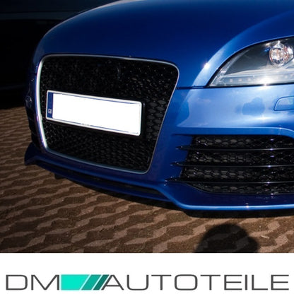 Kühlergrill Wabengrill Schwarz glanz passt für Audi TT 8J 06-16 ohne RS Emblem