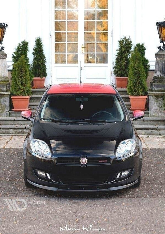 Front Ansatz für FIAT BRAVO II schwarz Hochglanz