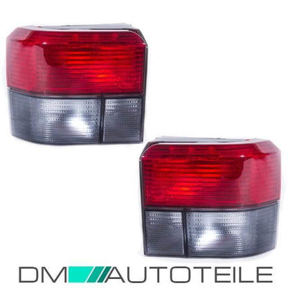 SET Rückleuchten Heckleuchten Schwarz Rot Set Rechts Links passt für VW T4 ab 1990-2003