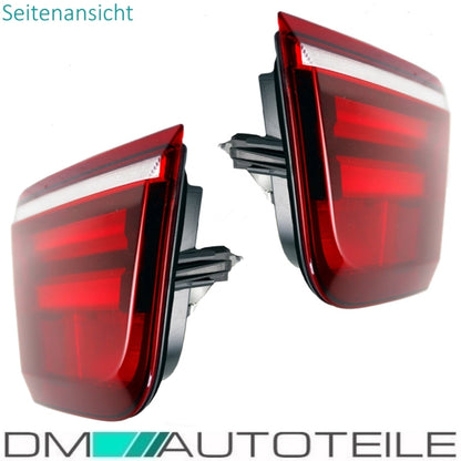 Rückleuchten Heckleuchten SET Innen passt für BMW X5 E70 LED Facelift 2010-2013