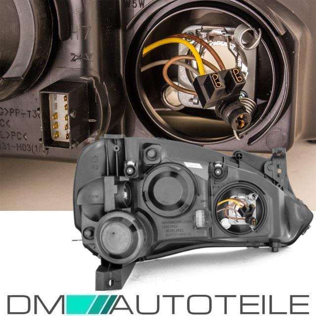 Set Opel Corsa C Klarglas Scheinwerfer rechts & links Bj 00-03 H7/H7 Valeo System