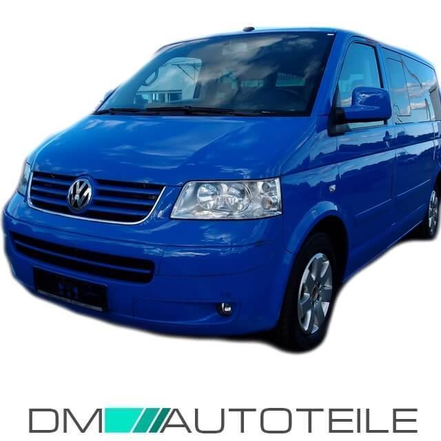 Scheinwerfer Rechts passt für VW T5 Multivan Transporter H7/H1 Chrom Klarglas