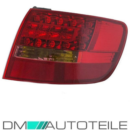 Audi A6 4F LED Avant Rückleuchte rechts außen Rot/Weiß Bj 05-08