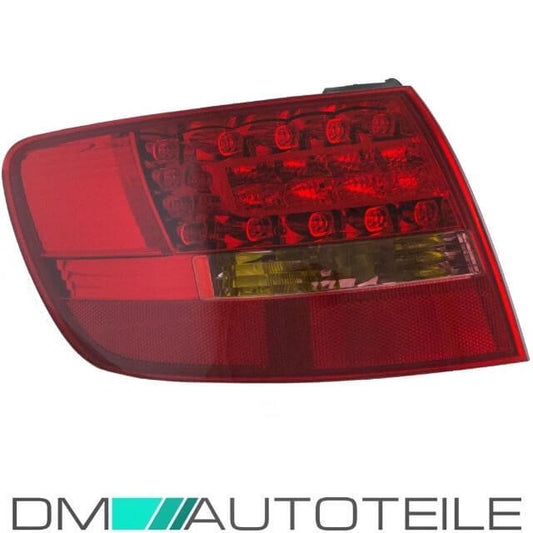 Audi A6 4F LED Avant Rückleuchte links außen Rot/Weiß Bj 05-08