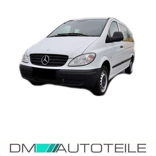 Set Mercedes Viano/Vito W639 Klarglas Scheinwerfer Rechts & Links H7/H7/H7 Bj 03-10 + Nebelscheinwerfer
