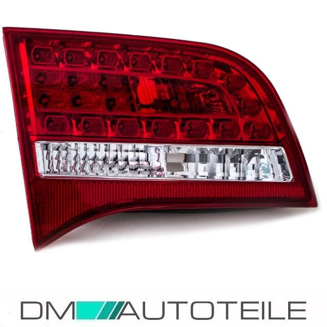 Set Audi A6 4F Limousine LED Rückleuchten Rot/Weiß Bj Links