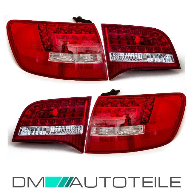 Set Audi A6 4F2-Avant LED Rückleuchten rechts & links innen Außen Bj 08-10