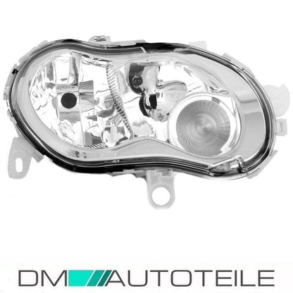 Smart Fortwo Coupe Cabrio Scheinwerfer Rechts 450 H7/H1 inkl. Motor 99-06