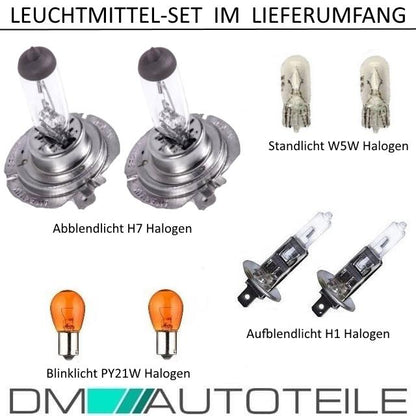 Smart For Two Coupe Cabrio 450 Facelift Scheinwerfer SET inkl. Leuchtmittel 00-06 für BOSCH