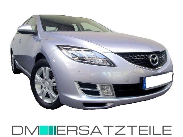 MAZDA 6 GH Stoßstange vorne 08-10 ohne PDC grundiert für Nebelscheinwerfer