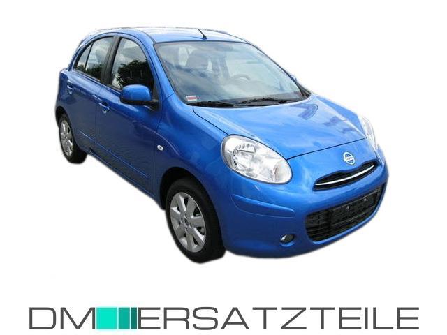 Nissan Micra IV K13 Stoßstange vorne Bj. 10-13 grundiert alle Modelle