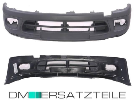 Nissan Micra K11 Stoßstange vorne Bj 98-03 Schwarz Grau lackierfähig
