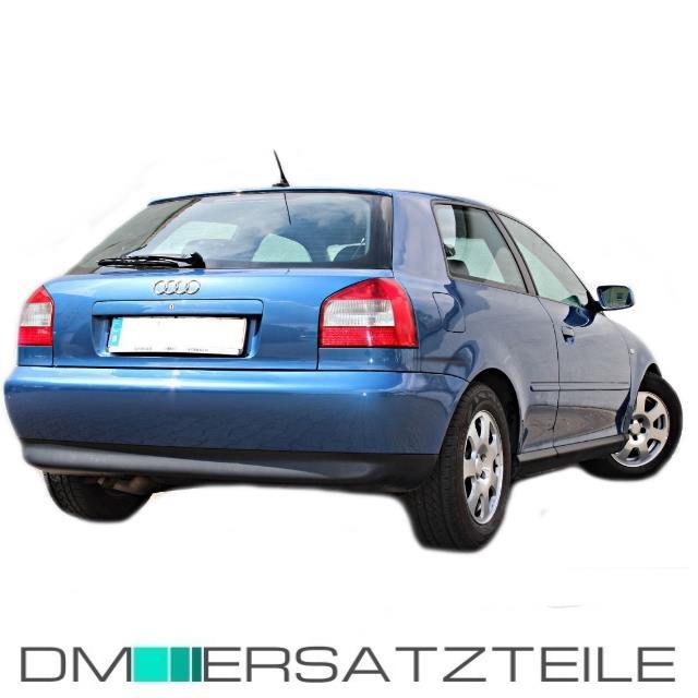 Audi A3 8L 8L1 Stoßstange hinten Bj 96-03 nicht Quattro lackierfähig Schwarz