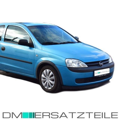 Opel Corsa C Combo Stoßstange vorne Bj 00-03 Schwarz aus ABS