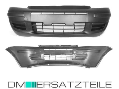 Fiat Panda 169 Stoßstange vorne Bj 03-12 schwarz incl.Leisten mit Grundträger