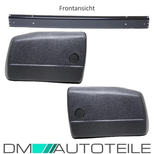 für VW T2 T3 Heck Stoßstange Hinten+ Satz Stoßstangenecke Ecken Hinten Set 70-91