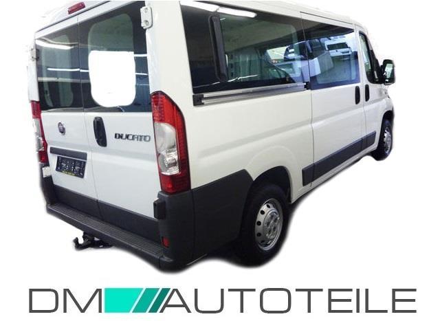 Stoßstange hinten + Ecken SET passt für Fiat Ducato + Jumper + Boxer ab 06-14