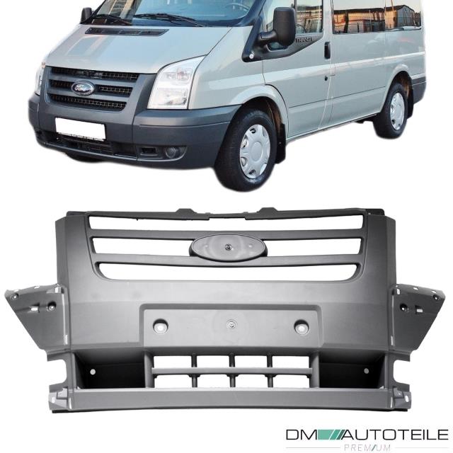 Ford Transit Stoßstange vorne mitte Mittelteil Bj 06-12 rauh geriffelt zertifiziert