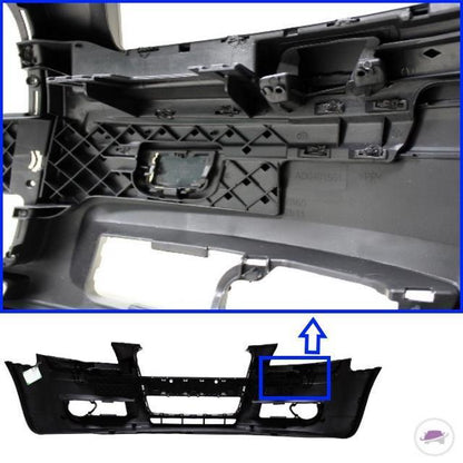 AUDI A3 8P / 8PA Single Frame Frontstoßstange 03-08 + Montagematerial