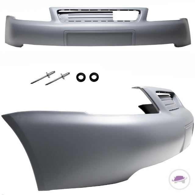 Audi A3 8L Frontstoßstange BJ 2000-2003 + 4-teiliges Montagematerial