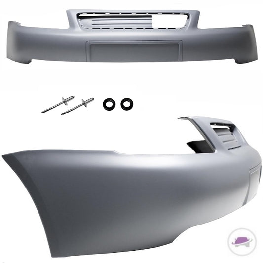 Audi A3 8L Frontstoßstange BJ 2000-2003 + 4-teiliges Montagematerial