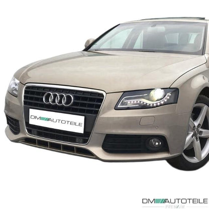 SET Audi A4 B8 Stoßstange vorne 07-11 für PDC & SRA + Schrauben