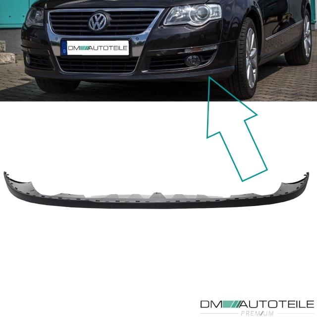 Frontspoiler Schwarz für Serien Stoßstange passt für VW Passat 3C ab 2005-2010