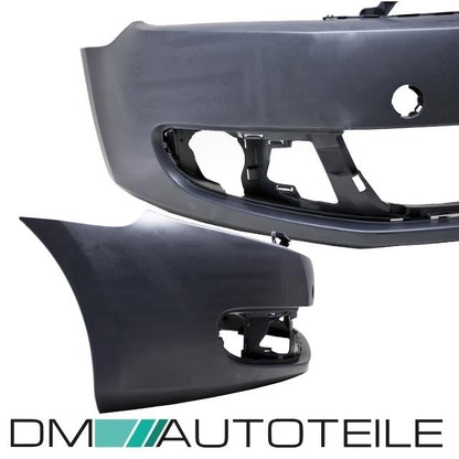 für VW Golf VI 6 Stoßstange Vorne Unfall Ersatz EU Ware ohne PDC + 5j.GARANTIE