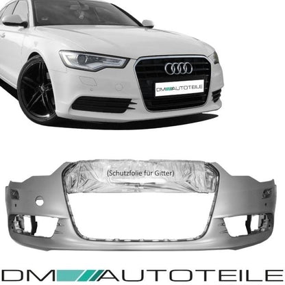 Audi A6 4G C7 Limousine Avant Stoßstange vorne Bj. 10-14 mit PDC/SRA