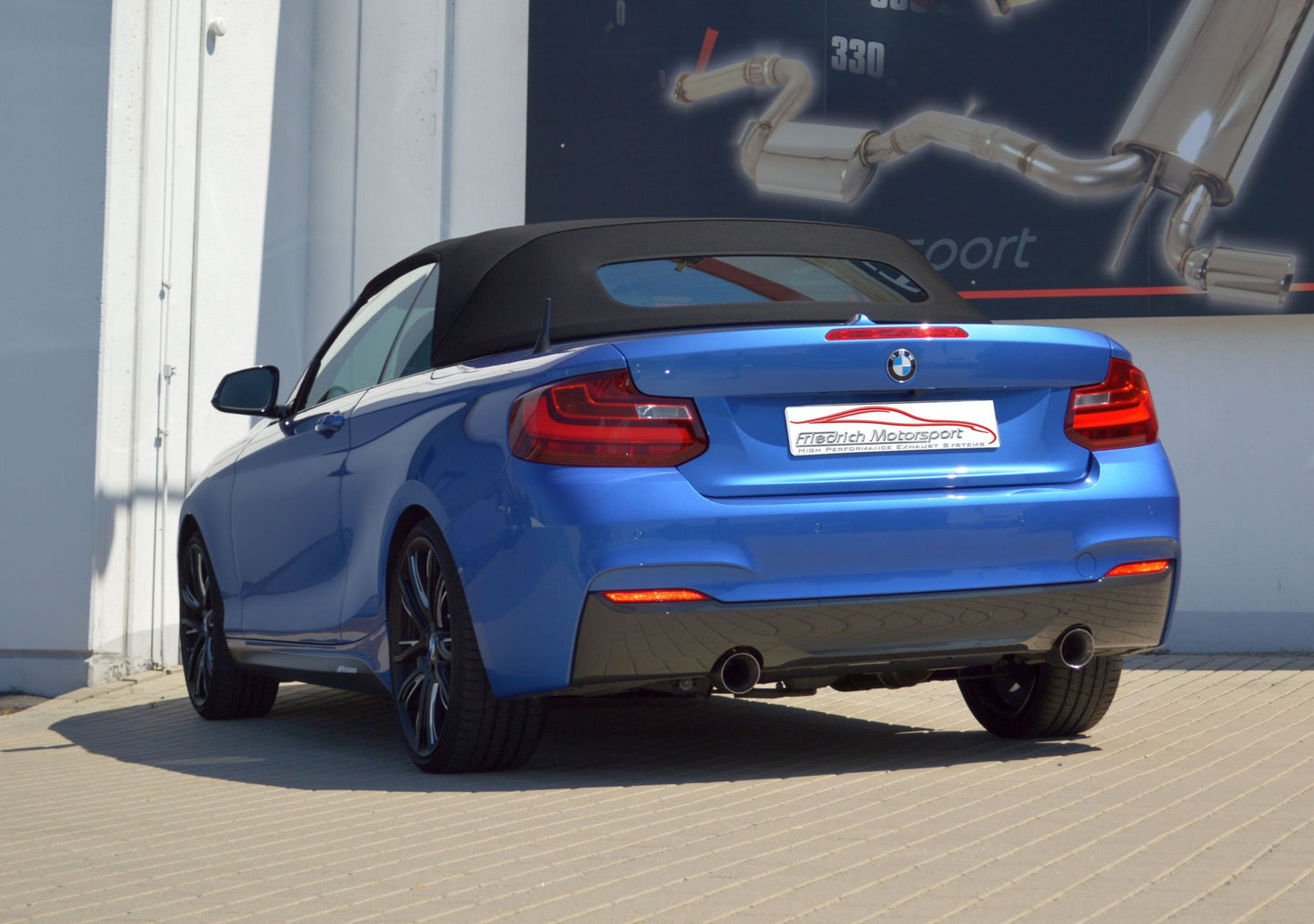 90mm Duplex-Sportendschalldämpfer BMW 2er F22 / F23
