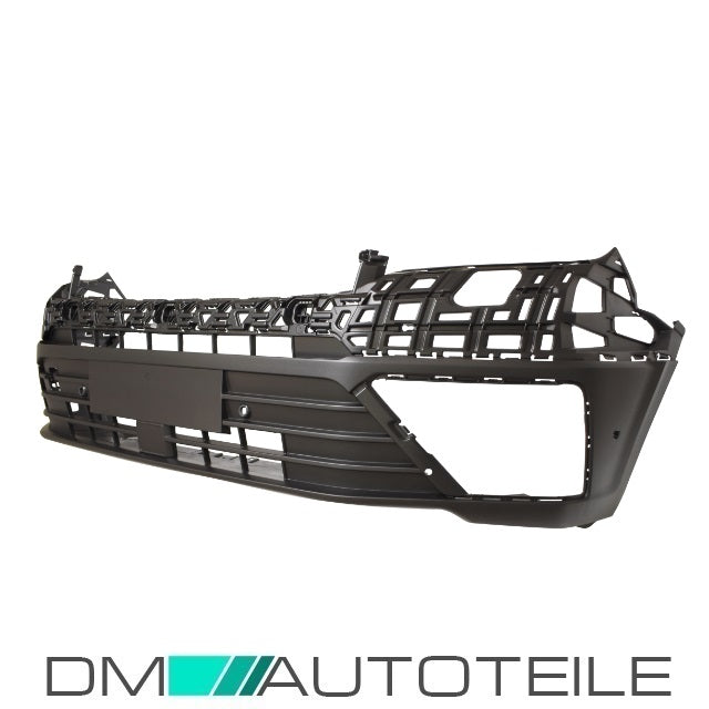 Stoßstange vorne Schwarz rauh 6x Einparkhilfe für VW Crafter / MAN TGE ab 2017