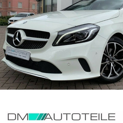 Facelift Stoßstange vorne grundiert PDC passt für Mercedes A-Klasse W176 Mopf 2015-2019