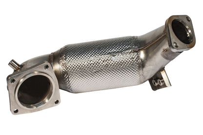 89>>>70mm Downpipe mit 300 Zellen HJS Sport-Kat. Hyundai i30 PDE