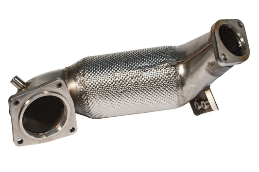 89>>>70mm Downpipe mit 300 Zellen HJS Sport-Kat. Hyundai i30 PDE