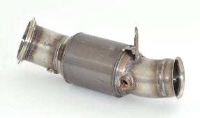 90mm Downpipe mit 200 Zellen HJS Sport-Kat. Edelstahl