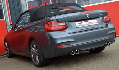 90mm Duplex-Anlage BMW 2er F22 / F23