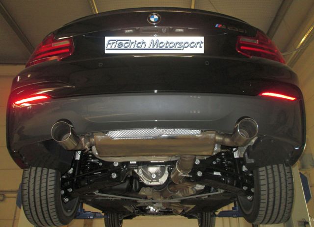 90mm Duplex-Anlage BMW 2er F22 / F23