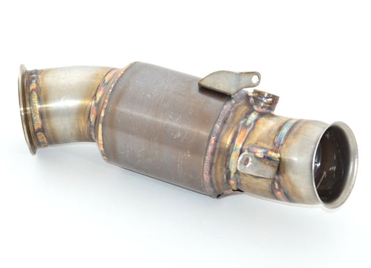 90mm Downpipe mit 200 Zellen HJS Sport-Kat. Edelstahl