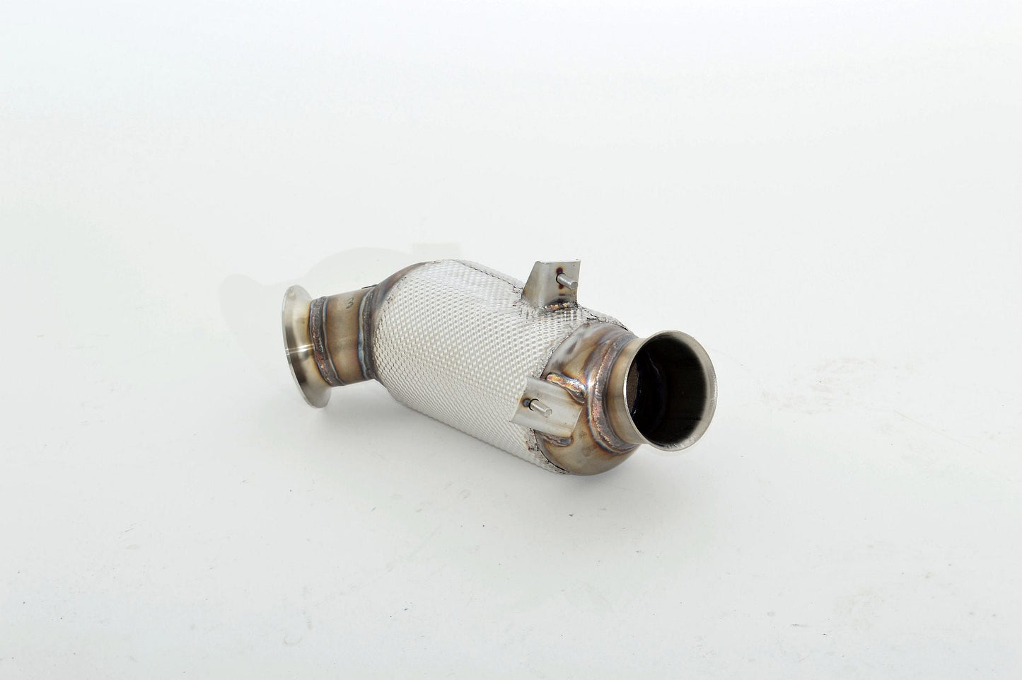 90mm Downpipe mit 300 Zellen HJS Sport-Kat. Edelstahl