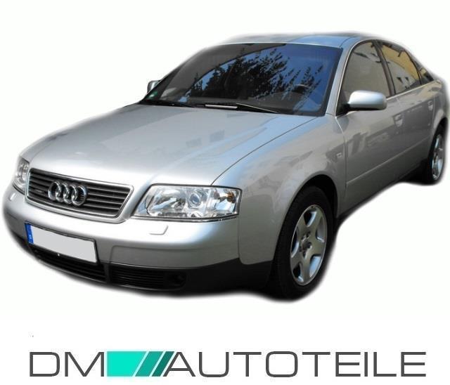 Set Audi A6 4B C5 Kotflügel vorne links & rechts Bj 97-01 mit Blinkerloch + Montagekit