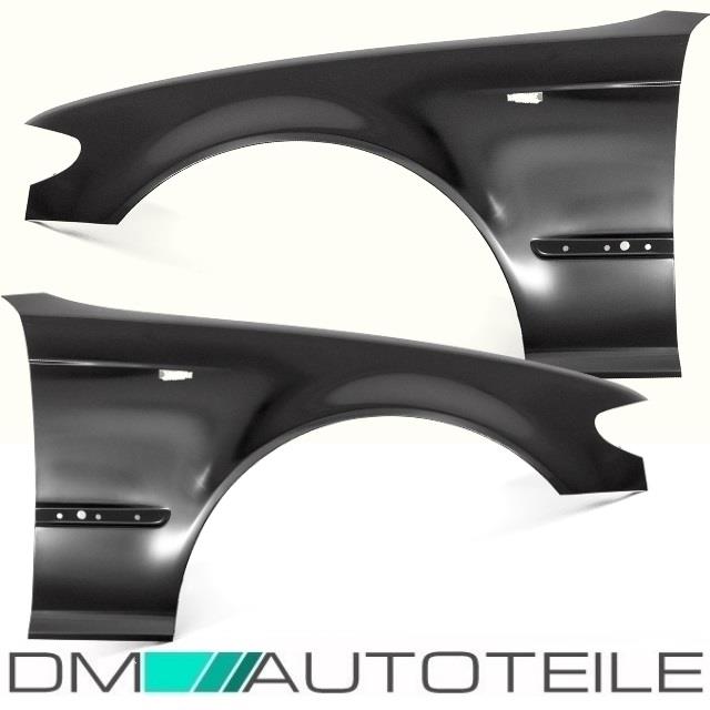 Set FACELIFT Kotflügel Rechts & Links passt für BMW 3er E46 Limousine Touring 01-05 Verzinkt