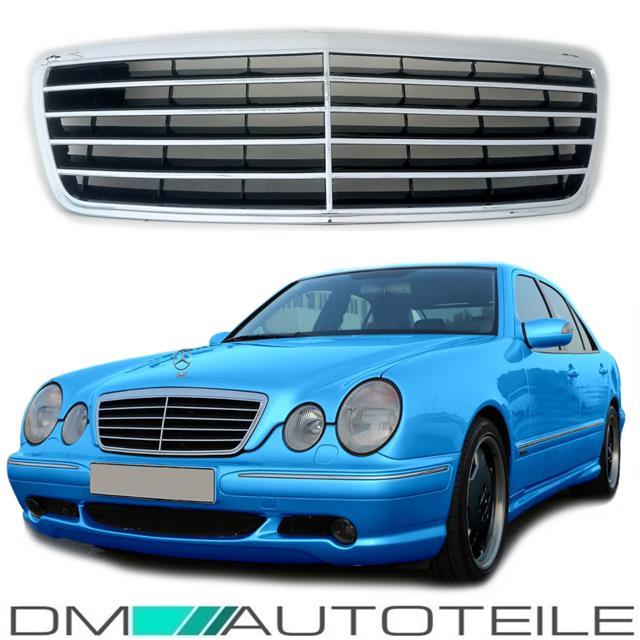 Mercedes E-Klasse W210 Stoßstange vorne + Kühlergrill Avantgarde Optik Mopf 99-02