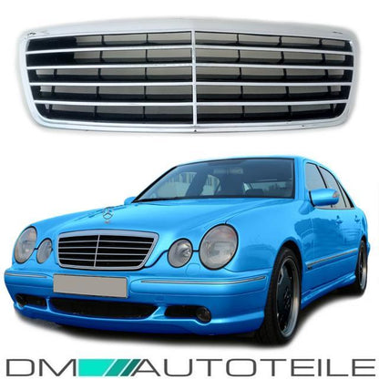 Mercedes E-Klasse W210 Stoßstange vorne + Kühlergrill Avantgarde Optik Mopf 99-02
