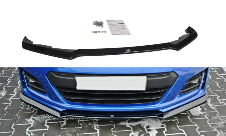 Front Ansatz V.3 für SUBARU BRZ FACELIFT schwarz Hochglanz