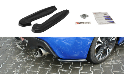 Heck Ansatz Flaps Diffusor V.1 für SUBARU BRZ FACELIFT  schwarz Hochglanz