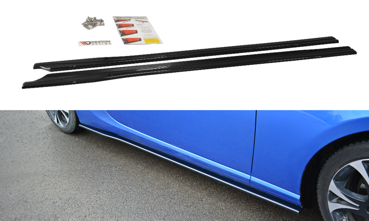 Seitenschweller Ansatz für V.1 für SUBARU BRZ/ TOYOTA GT86 FACELIFT Carbon Look