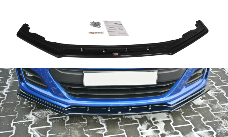 Front Ansatz V.1 für SUBARU BRZ FACELIFT schwarz Hochglanz