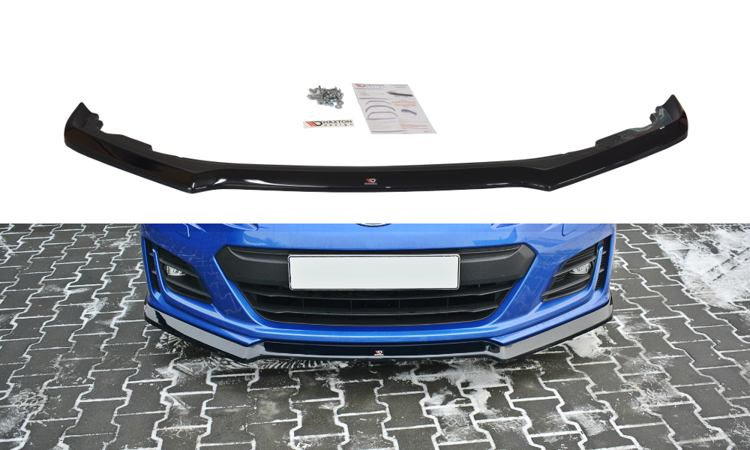 Front Ansatz V.2 für SUBARU BRZ FACELIFT schwarz Hochglanz