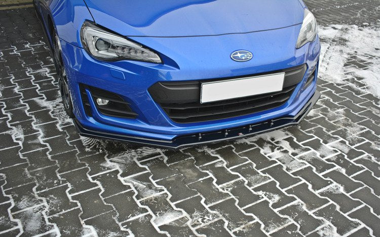 Front Ansatz V.1 für SUBARU BRZ FACELIFT schwarz Hochglanz