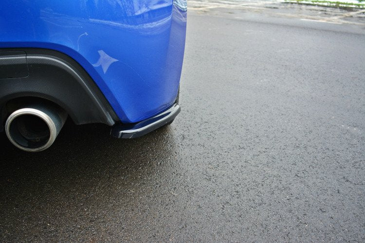 Heck Ansatz Flaps Diffusor V.1 für SUBARU BRZ FACELIFT  schwarz Hochglanz